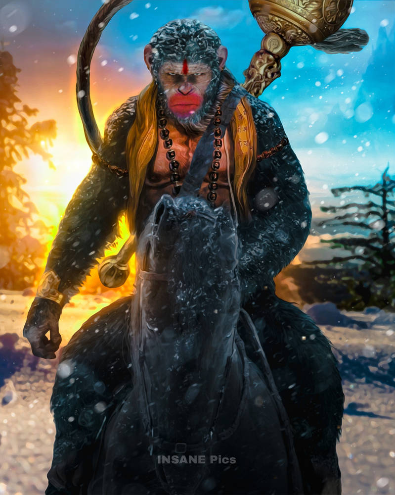 HANUMAN JI ARTWORK by Ankushrex on DeviantArt