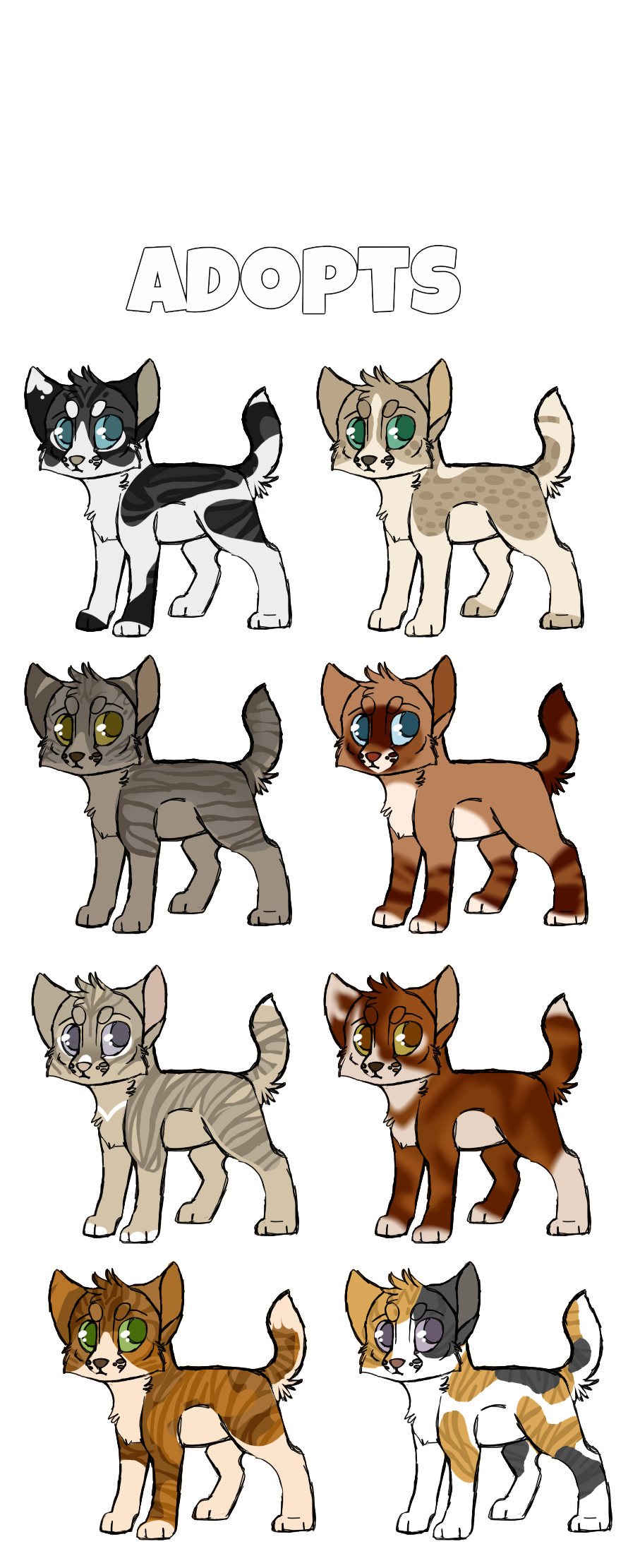 ADOPTABLES | Batch Four | OPEN | PRICES UPDATED