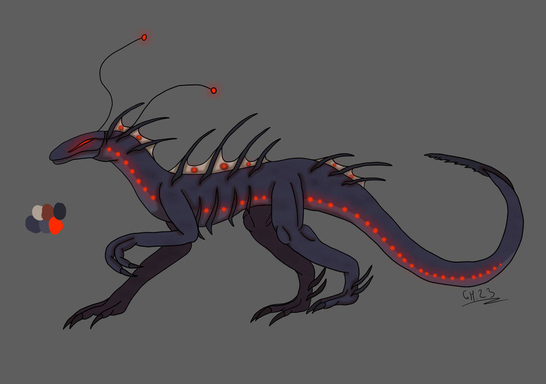Alien Cat Creature Concept by GraceH-09 on DeviantArt