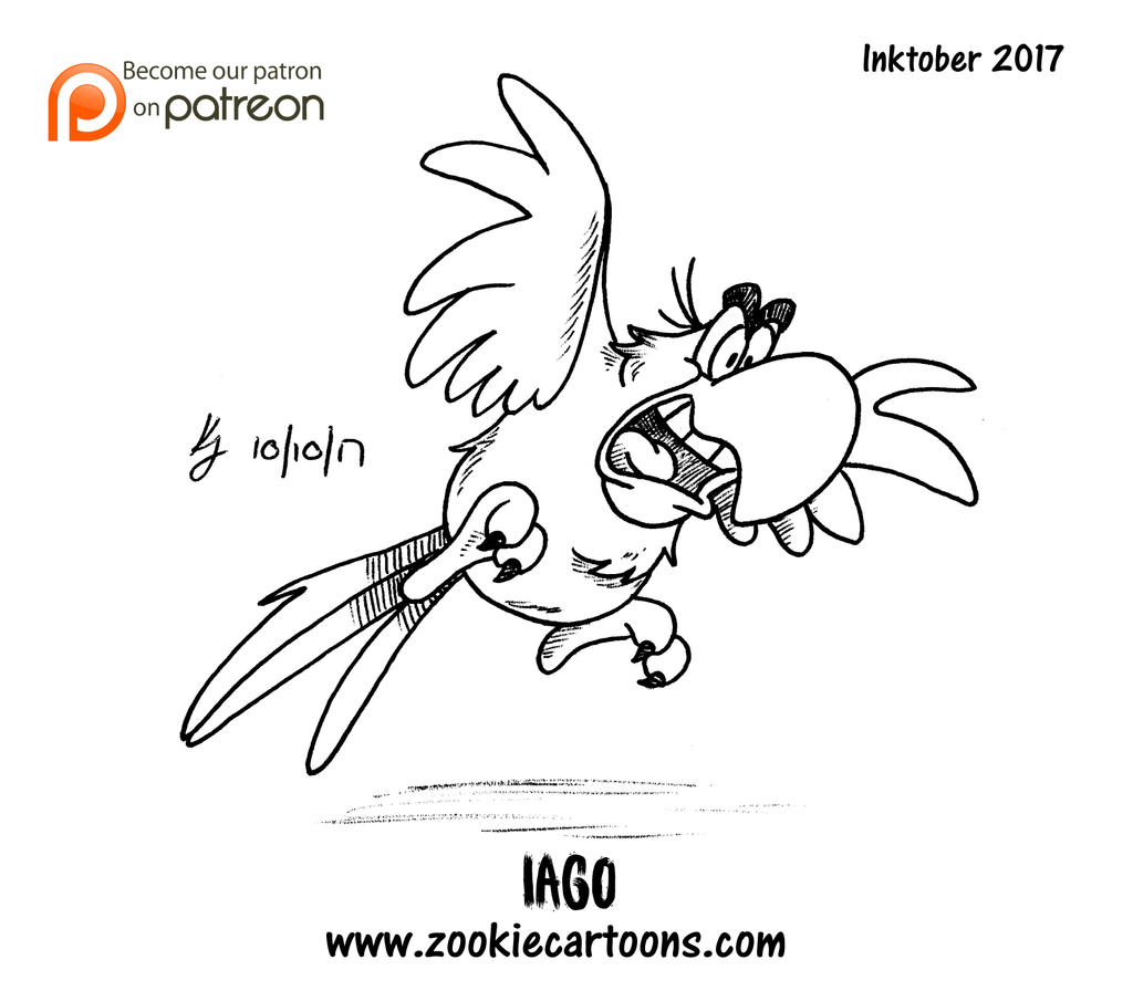 Finktober 2017 Iago