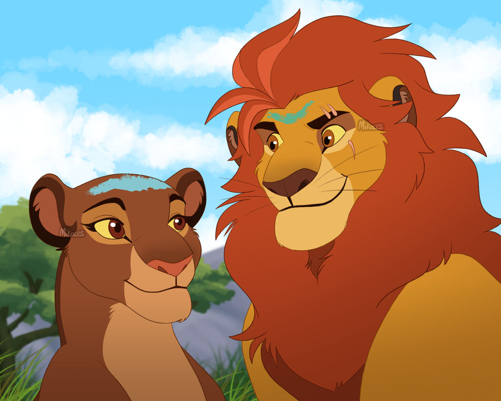 King Kion And Queen Rani By Mikaces On Deviantart
