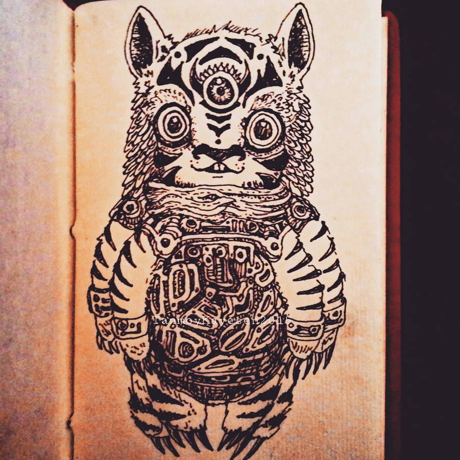 Mythical steampunk creature of/for the future 3 by thekayesen on DeviantArt