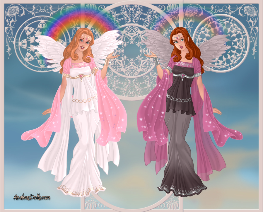 GoddessMaker: Iris and Arke by Saphari on DeviantArt 