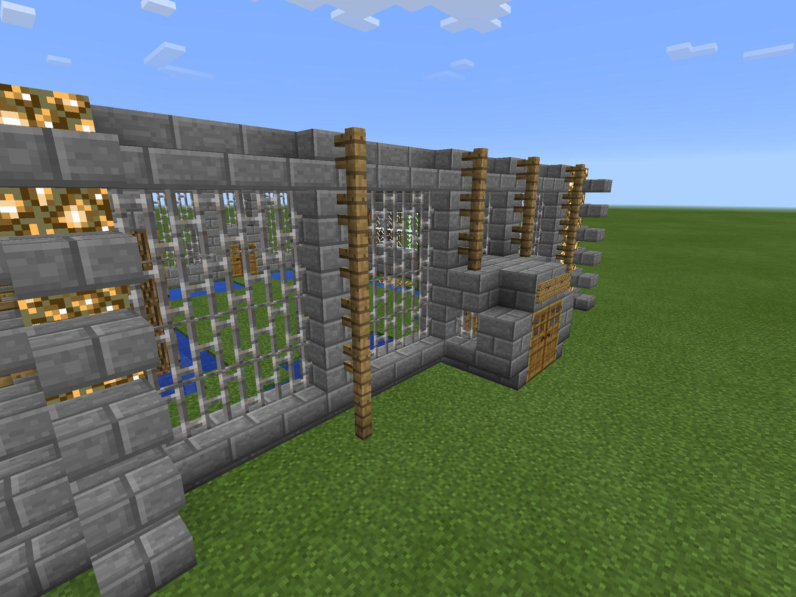 Minecraft Paddock Design Alvarezsaurus paddock image #4 by Jurassiccraft101 on DeviantArt