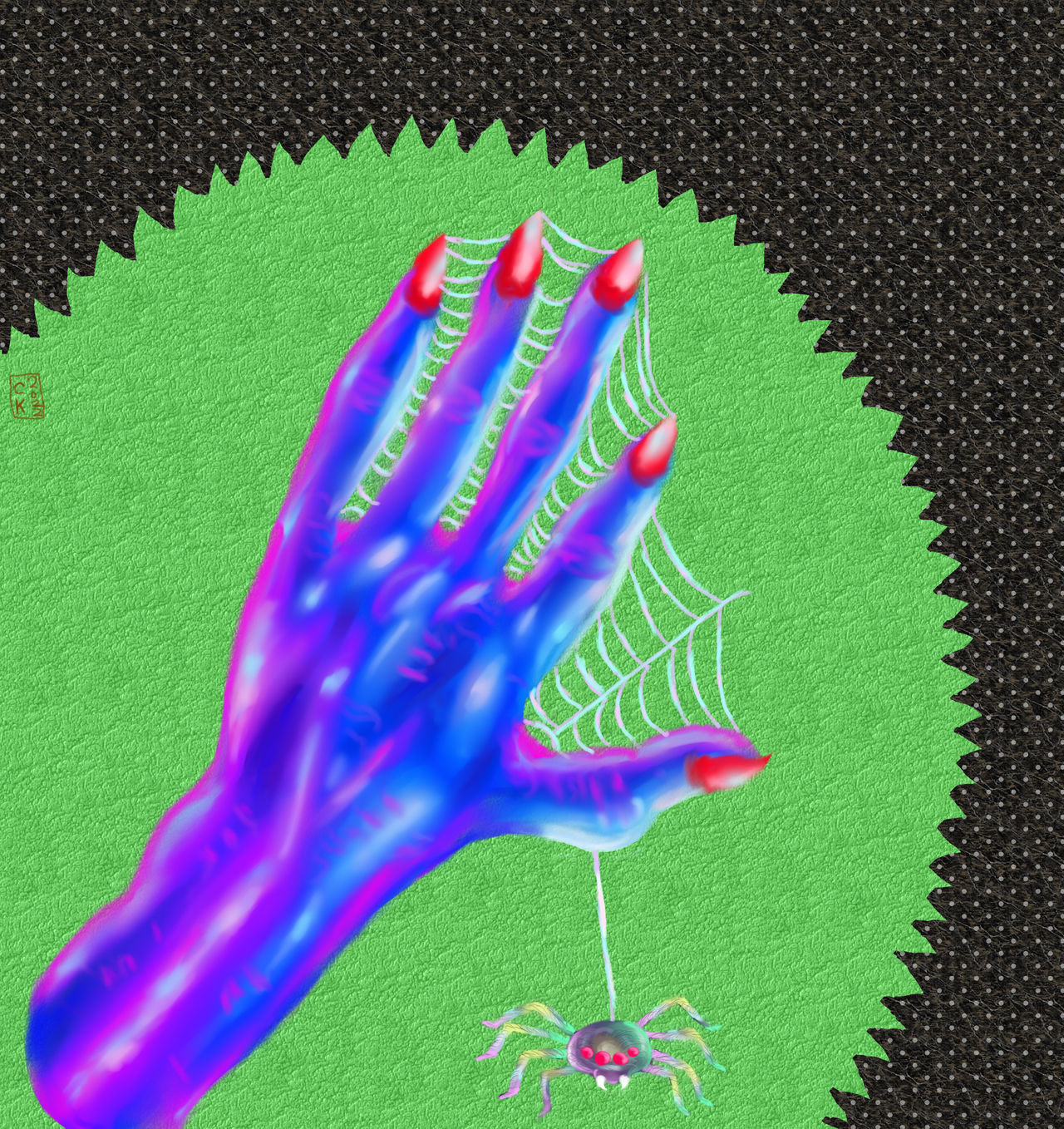 Spoder Hand by CottonKitsch on DeviantArt