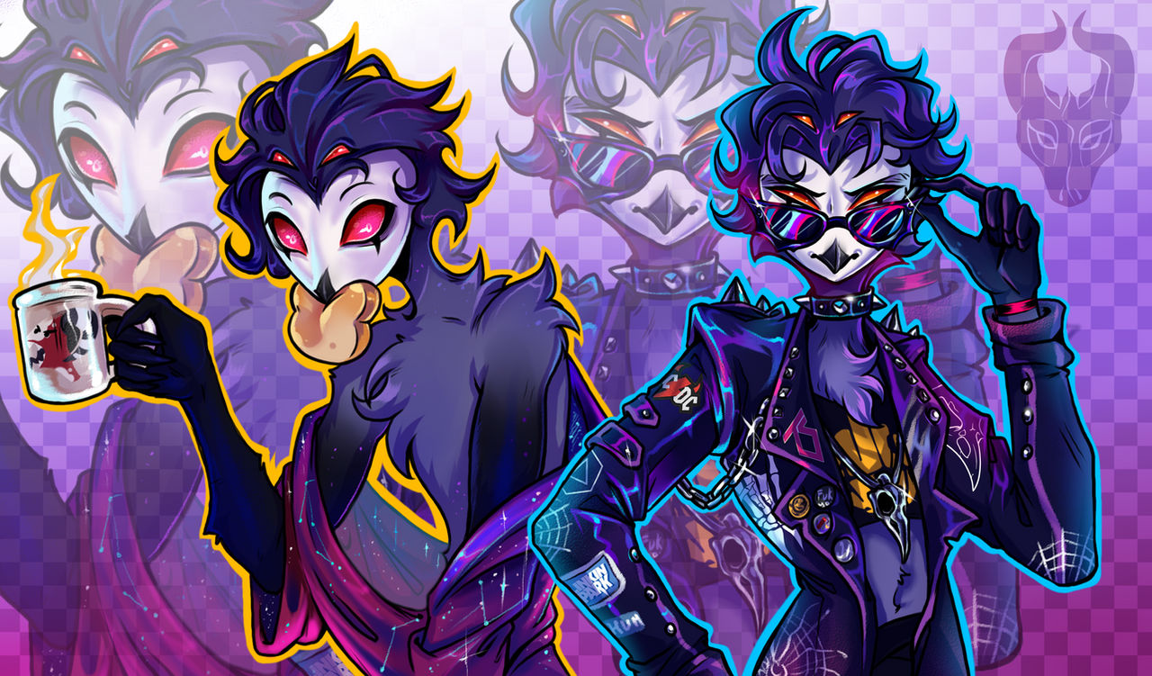 Helluva Boss Stolas by LeonilaDark on DeviantArt