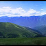 Panoramic mountains