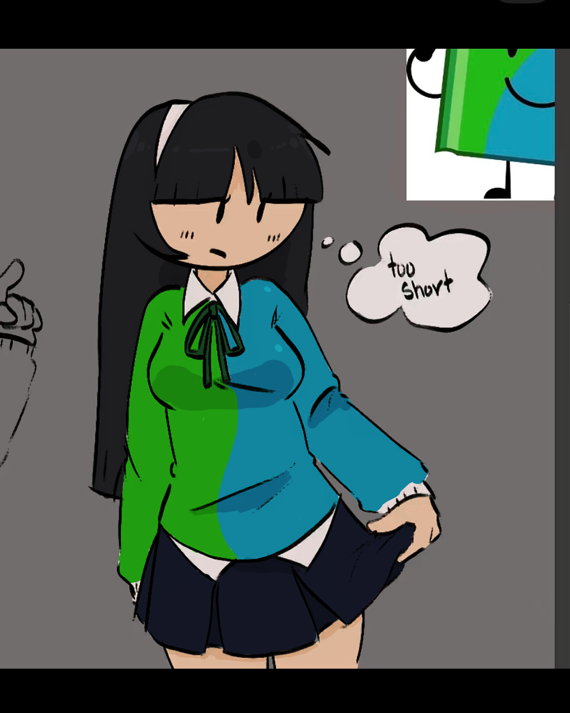 Bfd Colouring BFDI color page by bossybae on DeviantArt