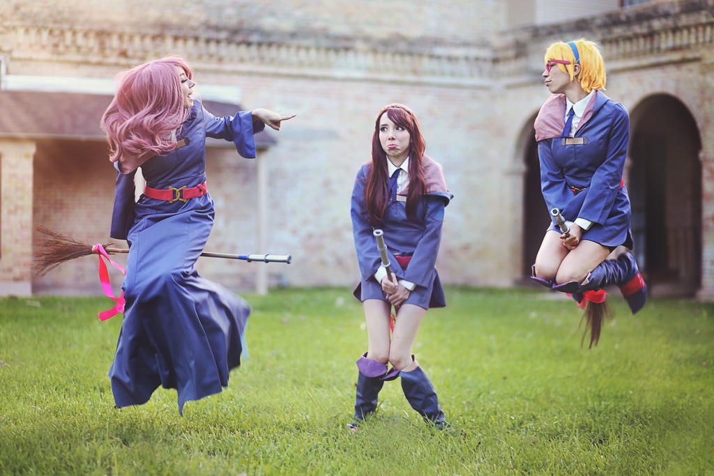 Little Witch Academia Sucy Akko lotte Cosplay by Lilyheis on DeviantArt