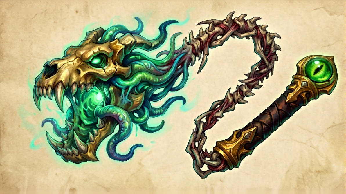 Wraith Eye Venomwraith Skullwhip Eye of the Serpent by LAMichele on DeviantArt