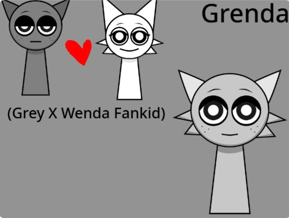 Wenda R334 Grenda (Grey X Wenda Fankid) by Sprunkilover184 on DeviantArt