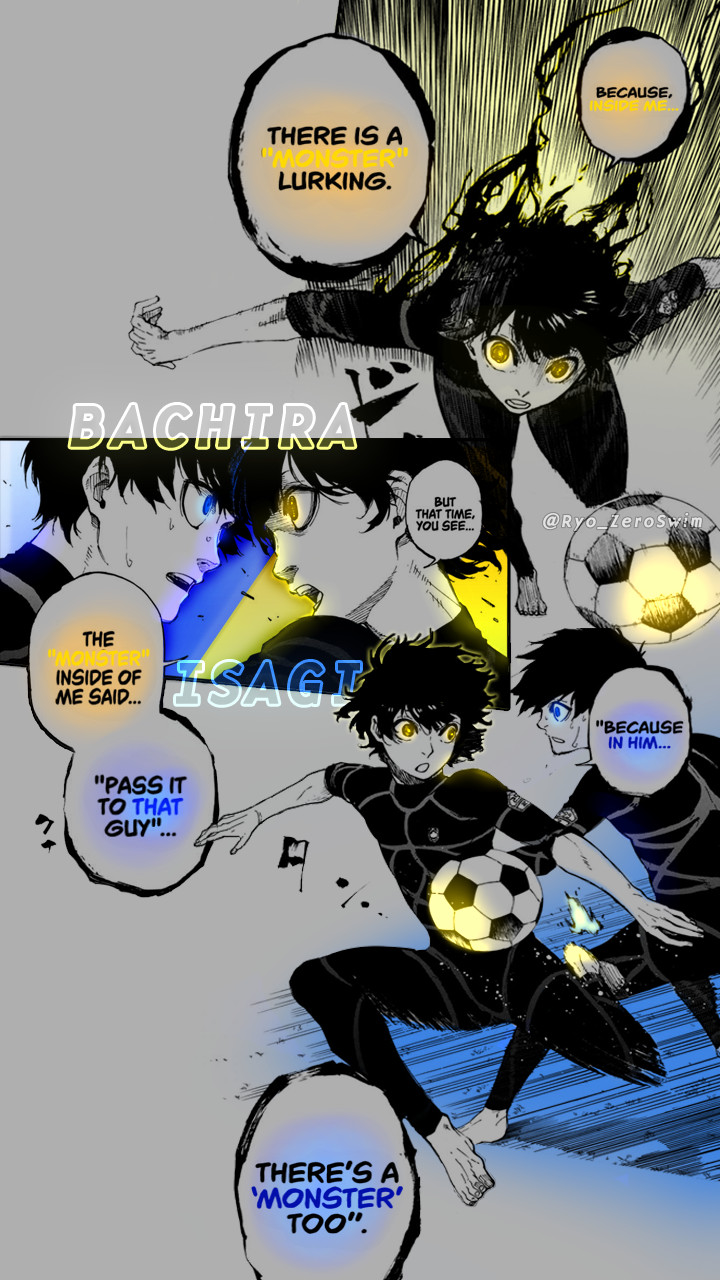 Bachira Meguru  Blue lock manga 70 page 4 by ZeroSwim on DeviantArt