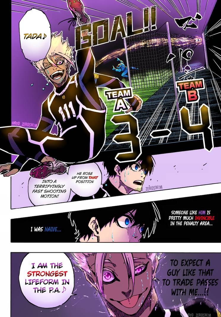 Blue Lock 101 page 12 Manga Coloring #1 by ZeroSwim on DeviantArt