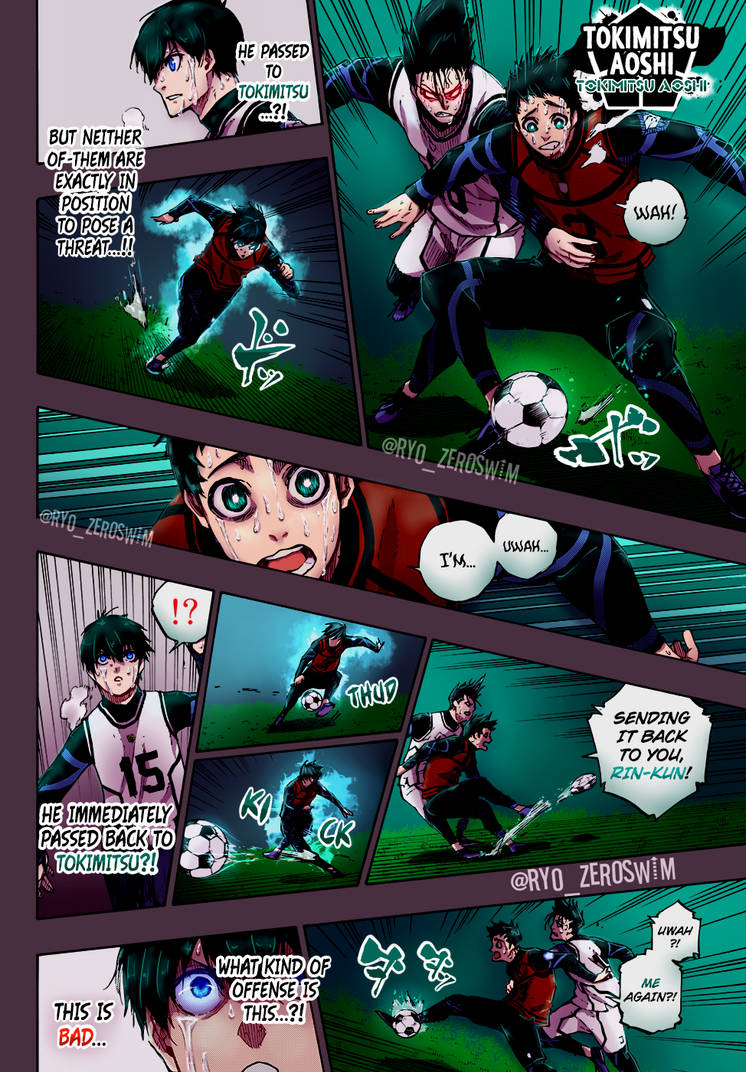 Blue Lock chapter 88 page 18 Manga Coloring by ZeroSwim on DeviantArt