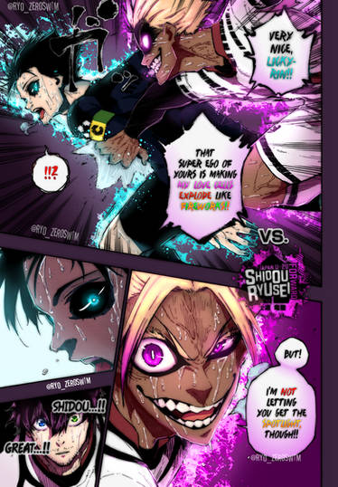 Blue Lock chapter 88 page 18 Manga Coloring by ZeroSwim on DeviantArt