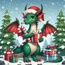 Christmas dragon