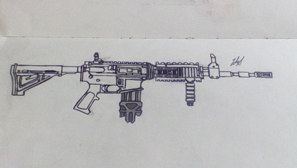 Modded M4 Assault Rifle By MLGArtWarrior On DeviantArt