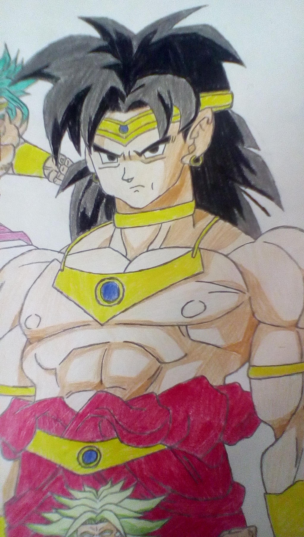 Based Broly broly base form by MLGArtWarrior on DeviantArt