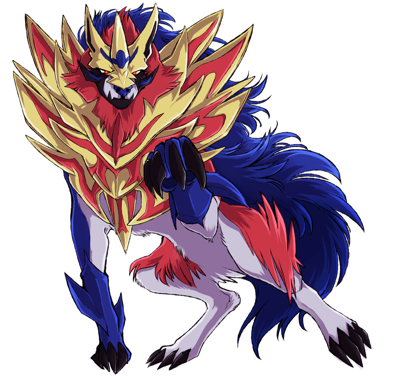 ZAMAZENTA by Ronkeyroo on DeviantArt
