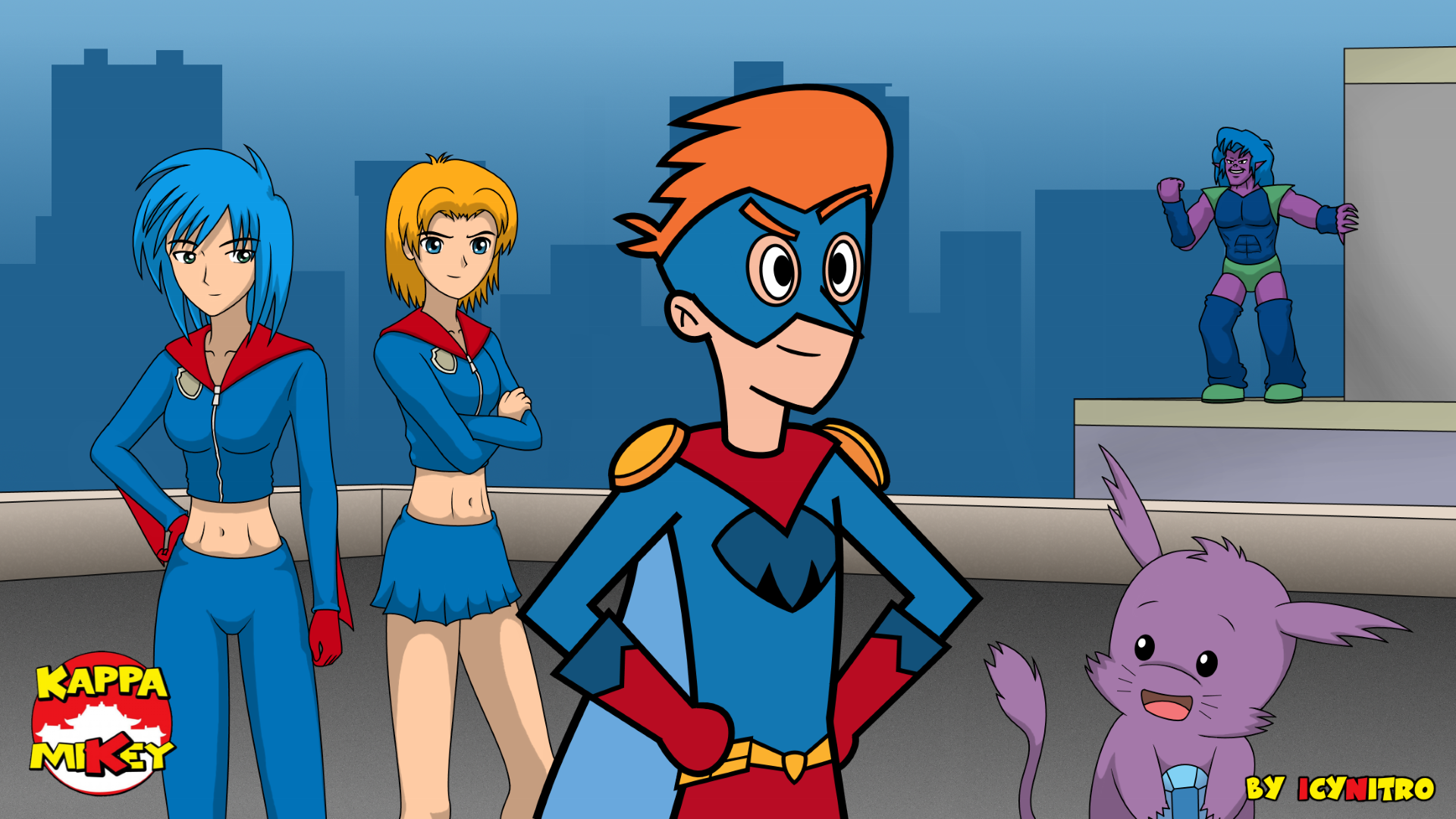 Kappa Mikey LilyMu Team and Gonard by IcyNitro on DeviantArt