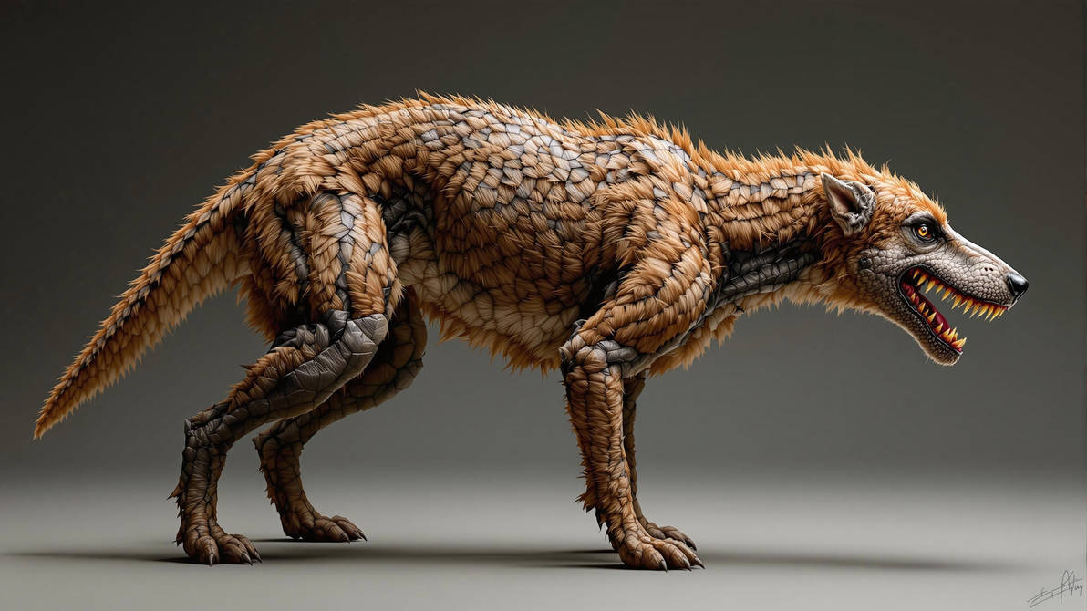 Dog Development Raptor Raptor-Hound Hybrid : Atticus by Warington-Inc on DeviantArt