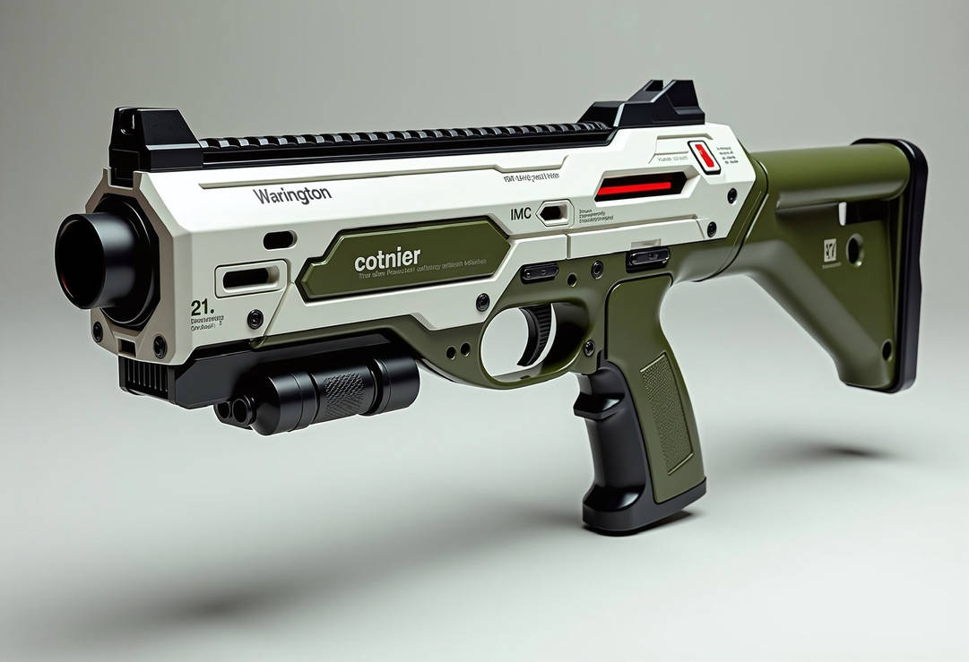 Pulse Rifle 8 Bit Heavy Pulse Rifle Concept : Cotnier by Warington-Inc on DeviantArt