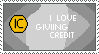 Stamp: Giving Credit Is The Right Thing To Do by Tyrannosaurus90s
