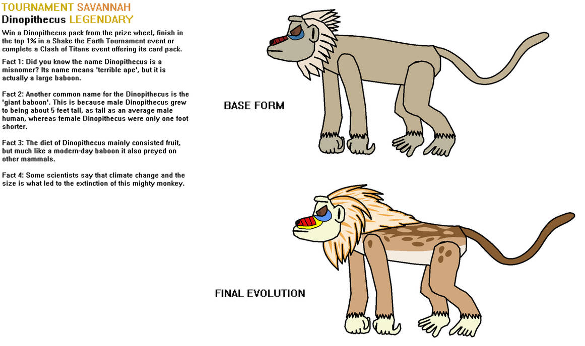 Indo Pithecus JW:TG Idea: Dinopithecus by Tyrannosaurus90s on DeviantArt