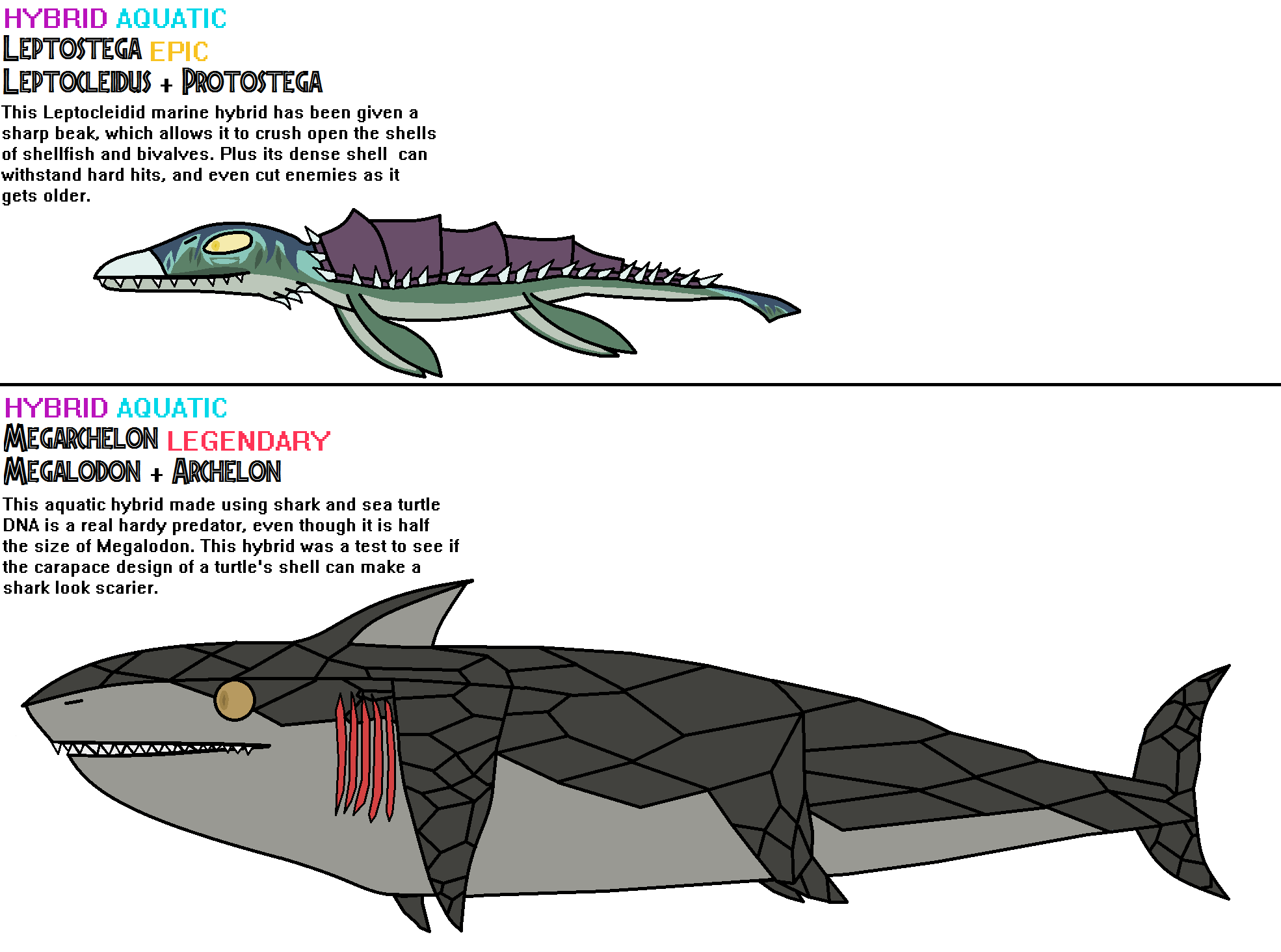 Rayza Atom Hybrid Idea - Alive - Classic Aquatics by Tyrannosaurus90s on DeviantArt