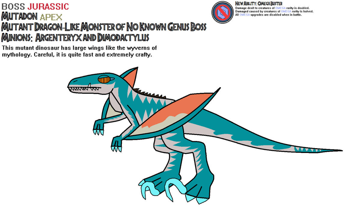 Deviantart Mutadon Boss Idea - Alive Quickie - Mutadon by Tyrannosaurus90s on DeviantArt