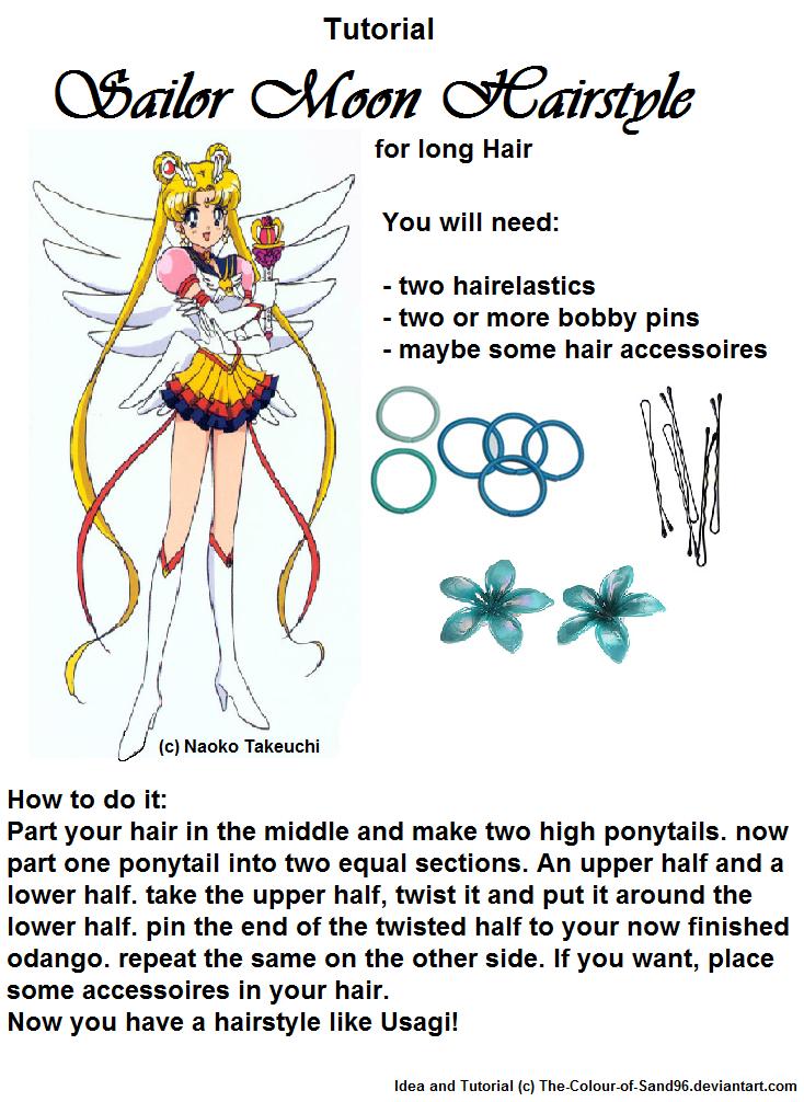 Sailor Moon hairstyle tutorial by TheColourofSand96 on DeviantArt