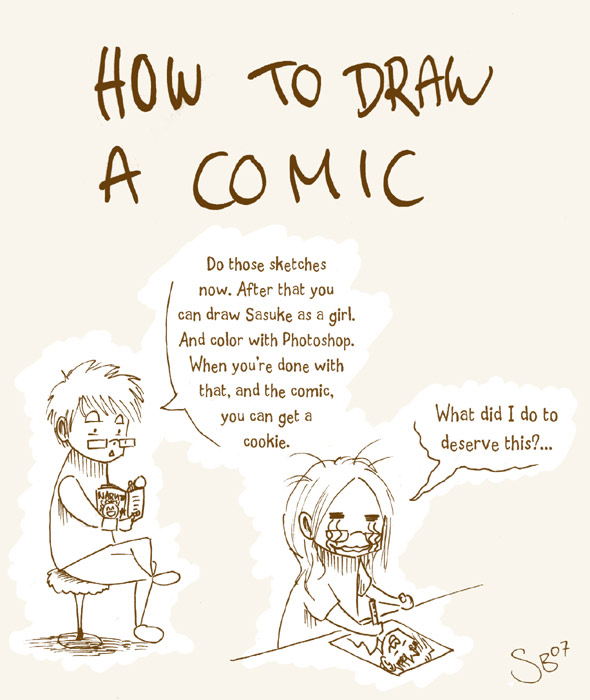 How to Draw A Comic