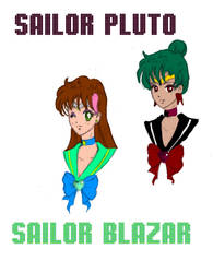 Sailor blazar y Sailor Pluto