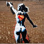 Banksy Supergirl #2