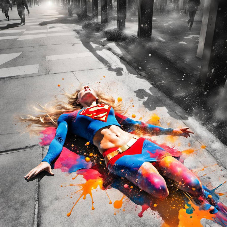 She fell like a rock and lay unmoving. Game over. by GrantHaben on ...