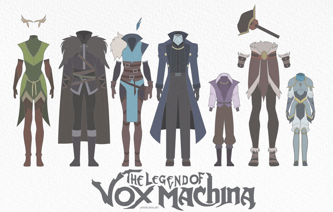 The Legend of Vox Machina! by HasenArtLife on DeviantArt