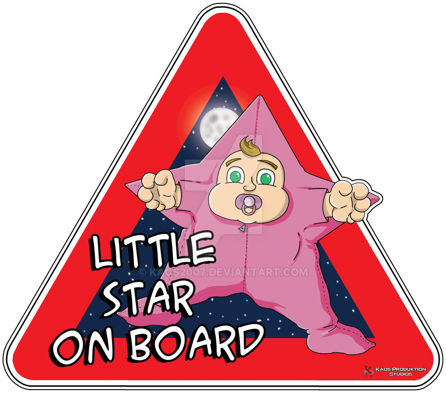 Little Star on Board girl version by Kaos2007 on DeviantArt