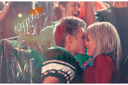 Tag - A cinderella story kiss