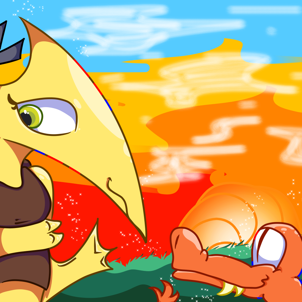 Ember Meeting Yellow // Rainbow Friends fanart by GorgeousCubanWeasel on  DeviantArt