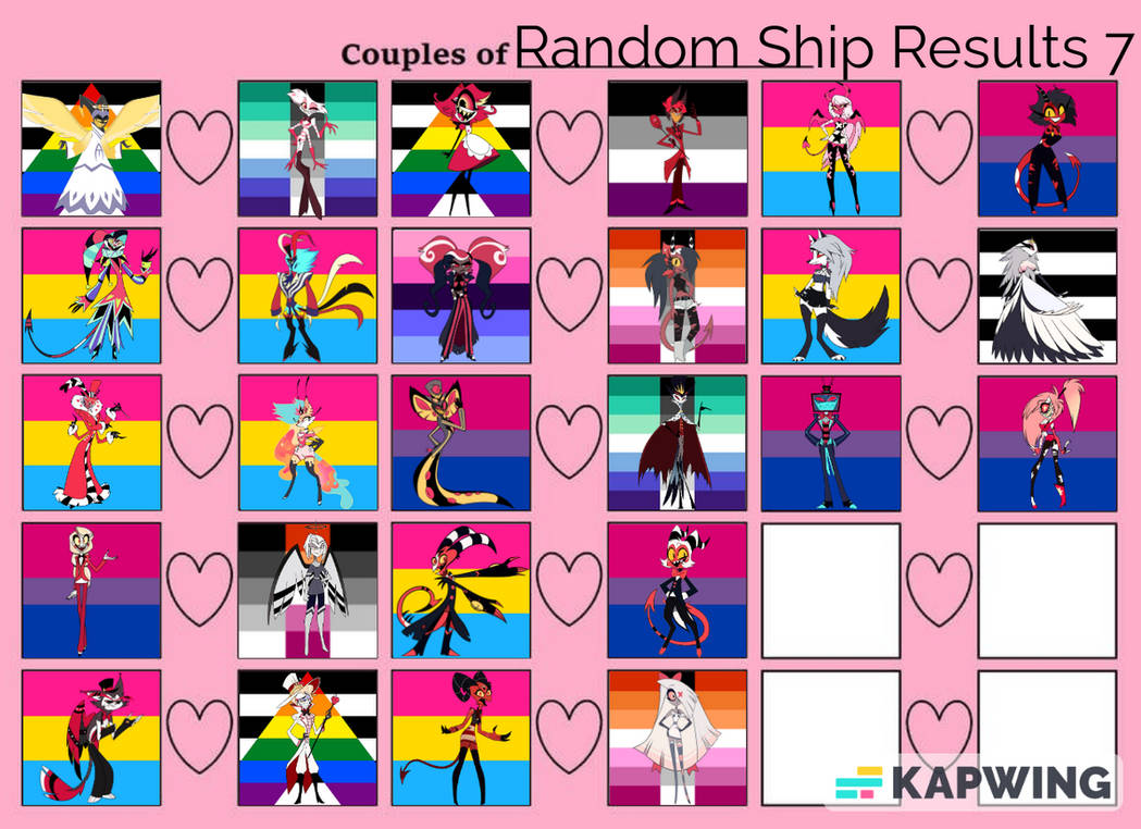 Shipeos Random Hellaverse Random Ships 7 by HazbinCats on DeviantArt