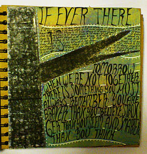 If ever there is... Artjournal page