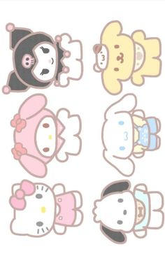 sanrio characters 2 print! by grapesun08 on DeviantArt