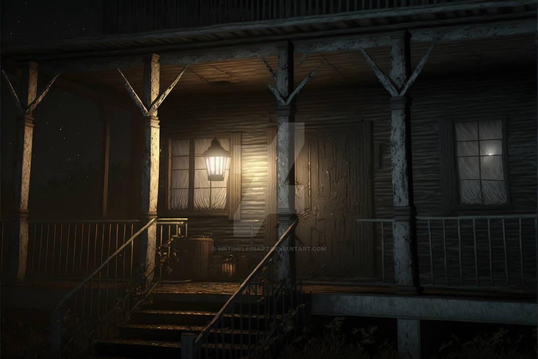 Haunted House - Front Porch (6) by MrTimelessArt on DeviantArt