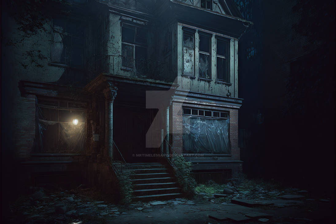 Haunted House - Front Porch (7) by MrTimelessArt on DeviantArt