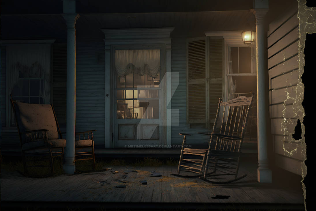 Haunted House - Front Porch (8) by MrTimelessArt on DeviantArt