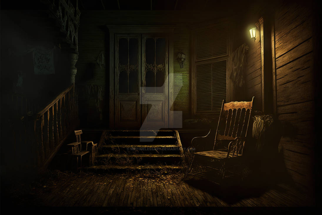 Haunted House - Front Porch (9) by MrTimelessArt on DeviantArt