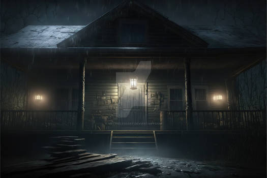 Haunted House - Front Porch (10)