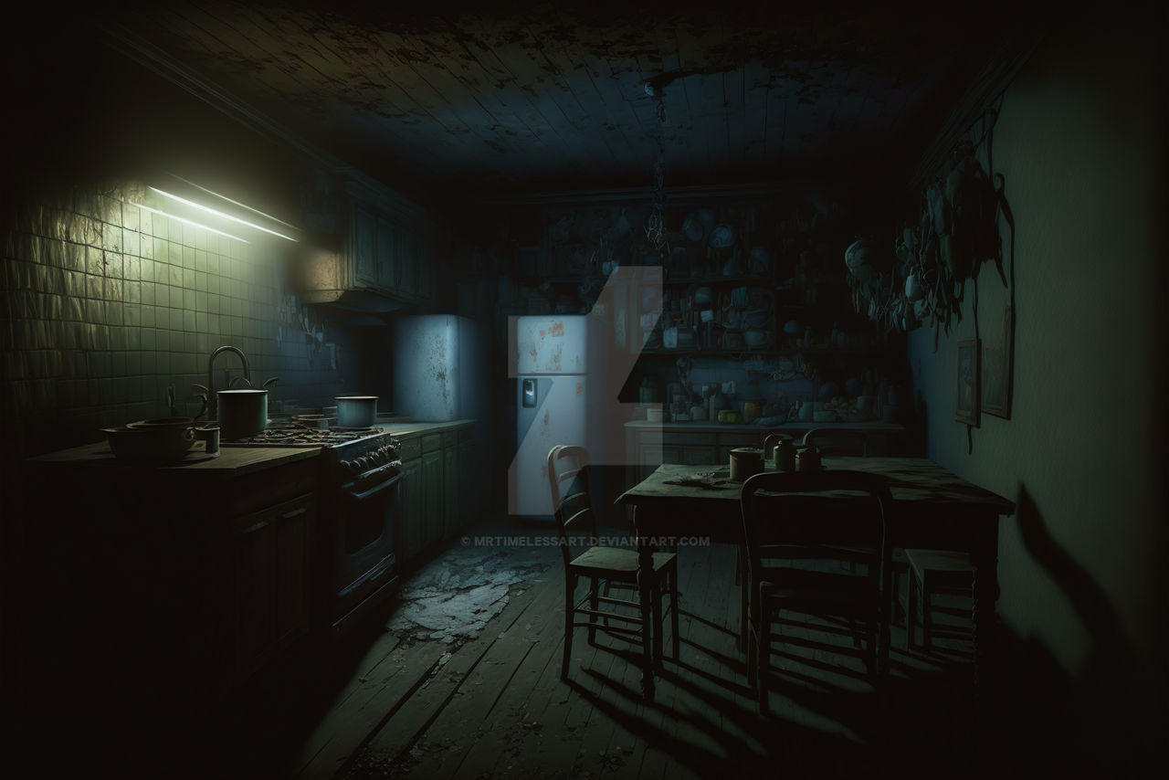Haunted House - Kitchen (2) by MrTimelessArt on DeviantArt
