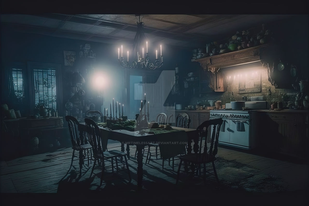 Haunted House - Kitchen (3) by MrTimelessArt on DeviantArt