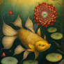 Golden Fish in a Pond (22)